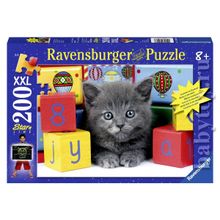 Ravensburger Котенок с кубиками XXL 200 шт