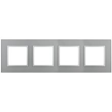 ЭРА Рамка 4-постовая ЭРА Elegance 14-5104-03 Б0034526 ID - 244532