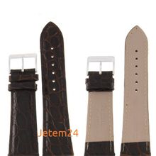 Nagata 24 мм т. кор. croco с серебряной застёжкой ремень