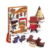 SentoSpherE Фигурки из бумаги Вестерн