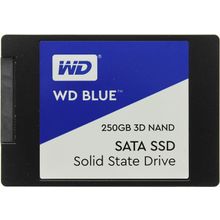 Накопитель SSD 250 Gb SATA 6Gb   s WD Blue    WDS250G2B0A    2.5" 3D TLC