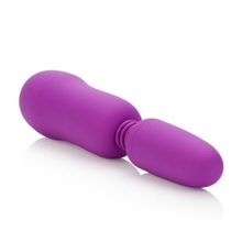 California Exotic Novelties Фиолетовый вибростимулятор с функцией нагрева WARM N GLOW MASSAGER (фиолетовый)