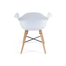 Tetchair Кресло CINDY (EAMES) (mod. 919), белый white with natural legs