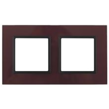 ЭРА Рамка 2-постовая ЭРА Elegance 14-5102-25 Б0034497 ID - 244425