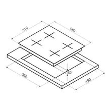 Korting Варочная поверхность Korting HK 60001 BW