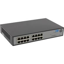 Коммутатор  HP 1420-16G   JH016A   Switch  Неуправляемый  коммутатор  (16UTP 10 100 1000Mbps)