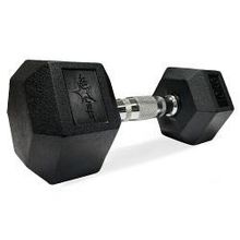 Гантель обрезиненная STARFIT DB-301 10 кг, черная