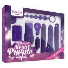 Эротический набор Toy Joy Mega Purple Фиолетовый