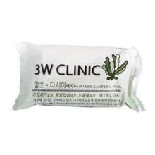 Мыло для лица и тела очищающее на основе бурой водоросли 3W Clinic Dirt Soap Kelp 150г