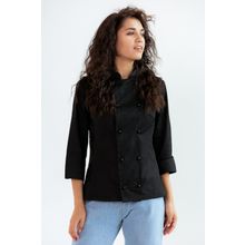 Китель поварской TOMMELISE, черный - р-р 52-54, рост 170