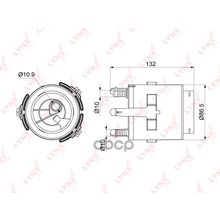Фильтр Топливный LYNXauto арт. LF998M