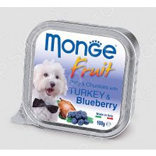 Monge Fruit Pate & Chunkies wit Turkey & Blueberry
