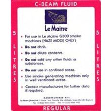 C-BEAM REGULAR FLUID 5L SQUARE BOTTLE FOR G300