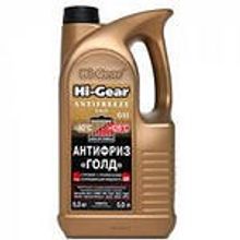 Антифриз HI-GEAR 9174N ГОЛД-40 G13 5л зеленый