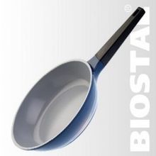 Сковорода Biostal 26см - синий серый Bio-FPD-26