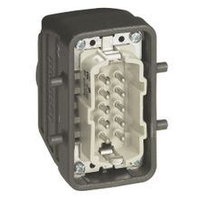 Каб.вилка, гориз.400В, 32А 10К+З | код 052631 | Legrand