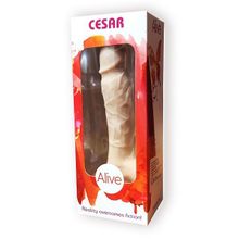 Телесный фаллоимитатор на присоске Adrien Lastic Cesar 17,5см