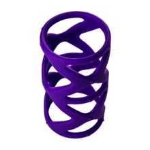 A-toys Фиолетовая насадка-сетка на пенис - 7,5 см. (фиолетовый)