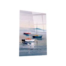 ПМ: АРТАБОСКО ООО Картина на стекле 40х60 "Судно 2". арт. WBR-11-677-04