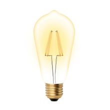 Uniel Лампа светодиодная филаментная Uniel E27 5W 2250K прозрачная LED-ST64-5W GOLDEN E27 GLV22GO UL-00002360 ID - 255172