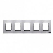 Рамка 5 постов ZENIT, альпийский белый |  код. N2275 BL |  ABB