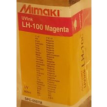 Чернила УФ mimaki lh-100  600ml  alu pack spc-0597m magenta