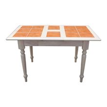 Red and Black Стол 2950 Беленый дуб