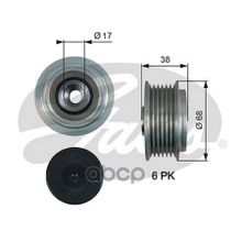 Механизм Свободного Хода Генератора Hyundai Sonata V-Vi (Nf, Yf) 2.0 2.4 05-   Toyota Corolla (Nde120 Nde150) 1.4d 04-   Alt Gates арт. OAP7185