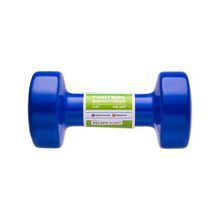 Гантель виниловая StarFit DB-101 4 кг темно-синяя