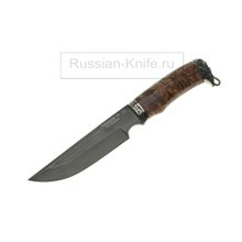 Нож Золотоискатель (сталь vanadis10), карельская береза, А.Жбанов