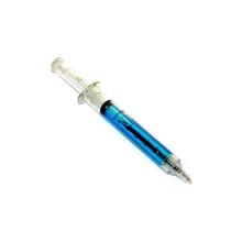 Ручка "шприц" синий