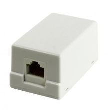 Розетка накладная RJ45 5 категории, 1 разъем 8p8c, 5bites (LY-SB01-A)