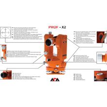 ADA PROF-X2 Теодолит оптический с поверкой