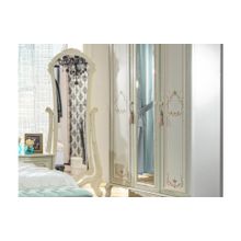 Алмаз. Любимый дом Луиза Шкаф трехстворчатый с зеркалом (Алебастр)