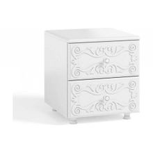 Система Мебели Тумба прикроватная Италия ИТ-26 белое дерево