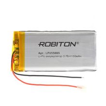 Аккумулятор ROBITON LP855085 3.7В 4100мАч PK1