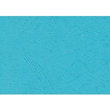 Обложка картон (кожа) A4, 100 шт, голубой