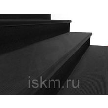 Профиль для ступеней из ДПК SW Radix Черный Антрацит