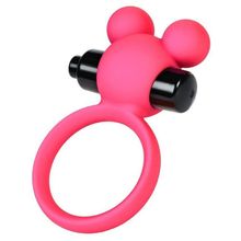 A-toys Розовое виброкольцо на пенис A-Toys (розовый)