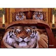 Постельное белье Сатин евро Тигр Famille RS83-3