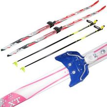 Лыжный комплект STC с креплением N75 L-100см полупластик