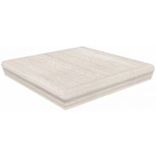Ступень угловая правая Kerama Marazzi Пантеон SG157100R GR AND беж светлый 34х34