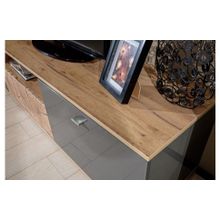 Алмаз. Любимый дом Фиджи Тумба под ТВ 1400 (Дуб Золотой Антрацит)