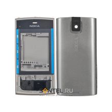 Корпус Class A-A-A Nokia X3 серебро