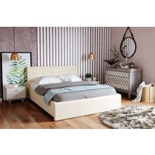 Арника Кровать Лаура Найс Беж 1600 латы, без матраса ID - 301969