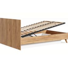 Алмаз. Любимый дом Марта-2 Кровать 1200 с подъёмным механизмом (Дуб золотой)