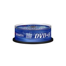 Диск Cake-25 шт (bulk) DVD+R Verbatim 16x 4.7 Gb