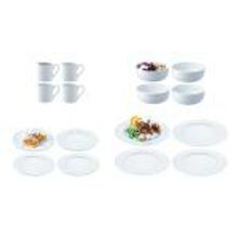LSA International Набор посуды dine с бортиком 16 предметов арт. P215-02-997