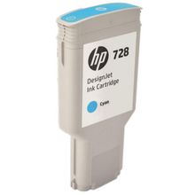 hewlett packard (hp 728 300-ml cyan inkcart) f9k17a