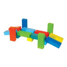 Конструктор ALATOYS НКП2401 Кирпичики окрашенный (24 шт).